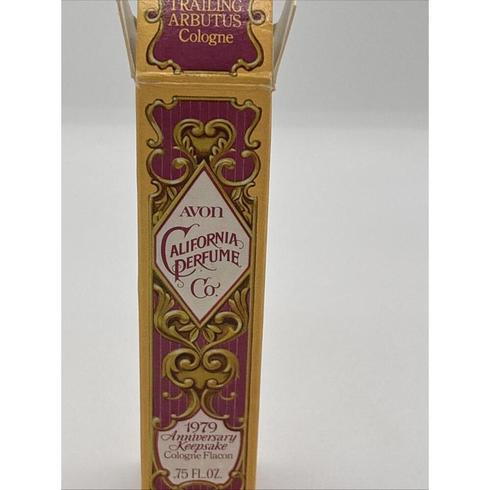 "AVON CALIFORNIA PERFUME CO--1979 ANNIV. KEEPSAKE COLOGNE FLACON" in ORIG. BOX